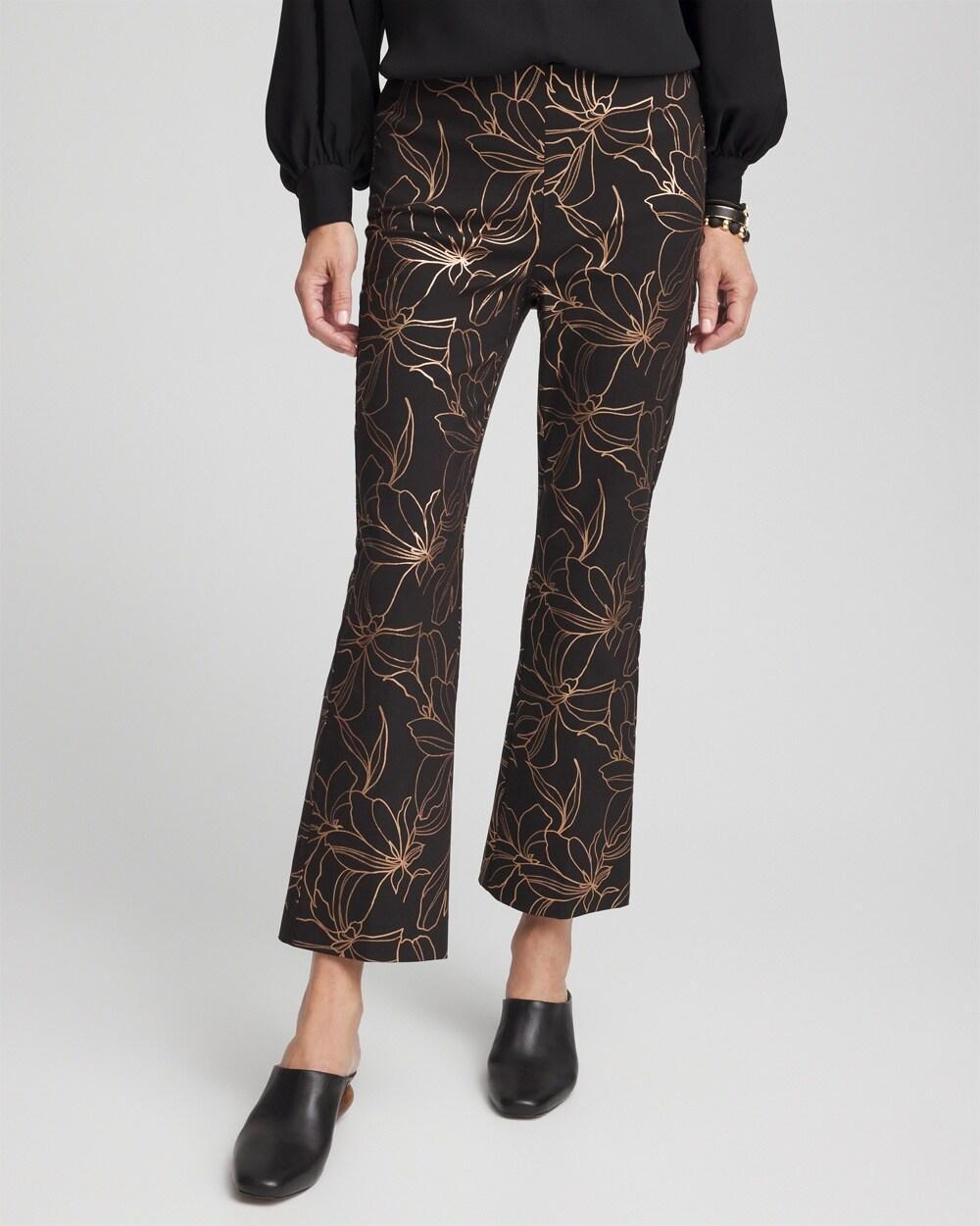 Women's Juliet Fall Print Kick Flare Pants Product Image