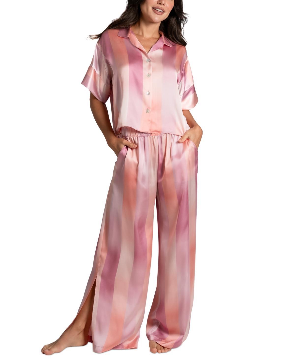 Women's 2-Pc. Joplin Satin Pajamas Set Product Image