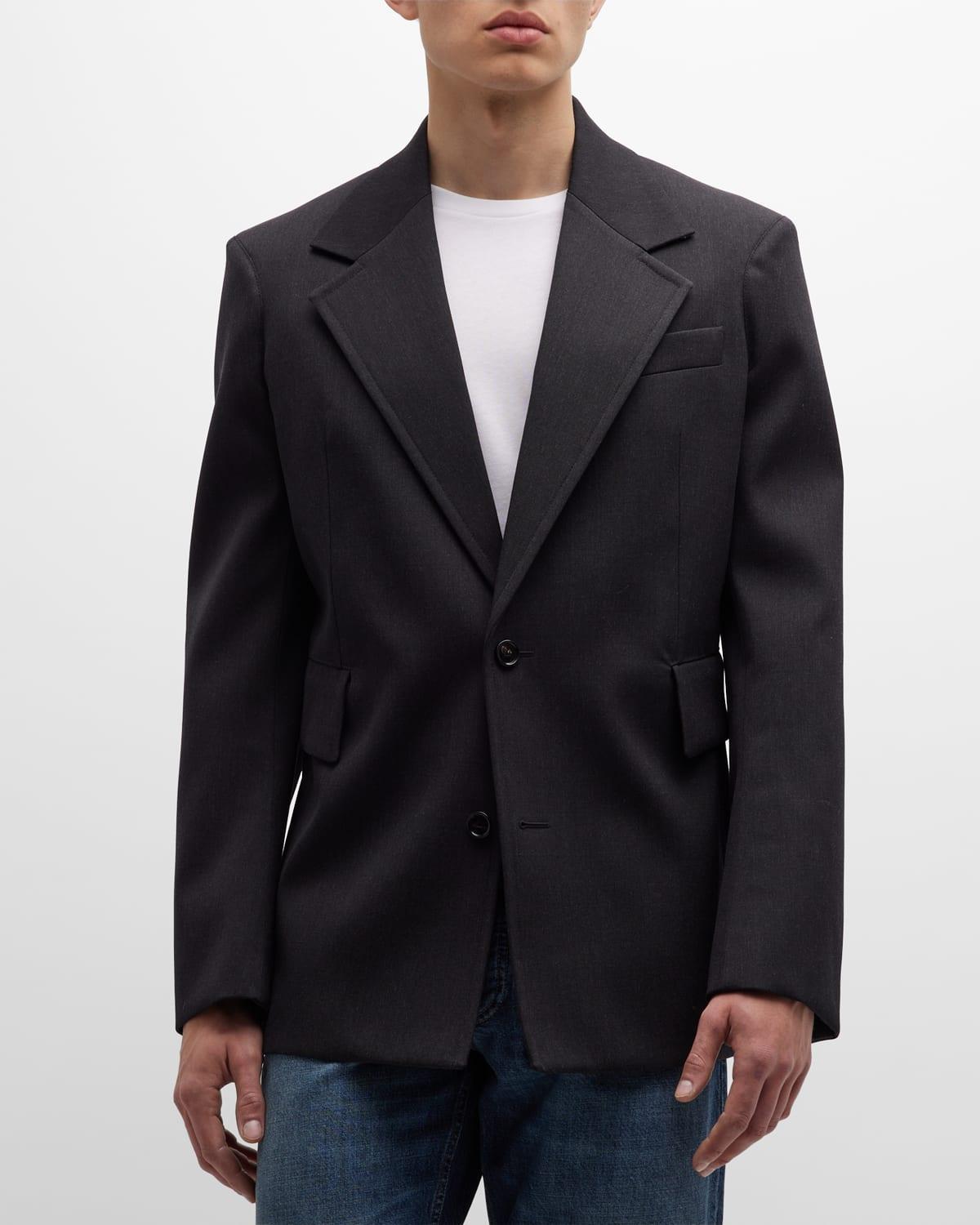 Men s Light Compact Stretch-Wool Jacket product image