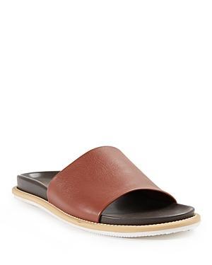 Men's Palma Leather Slide Sandals Product Image