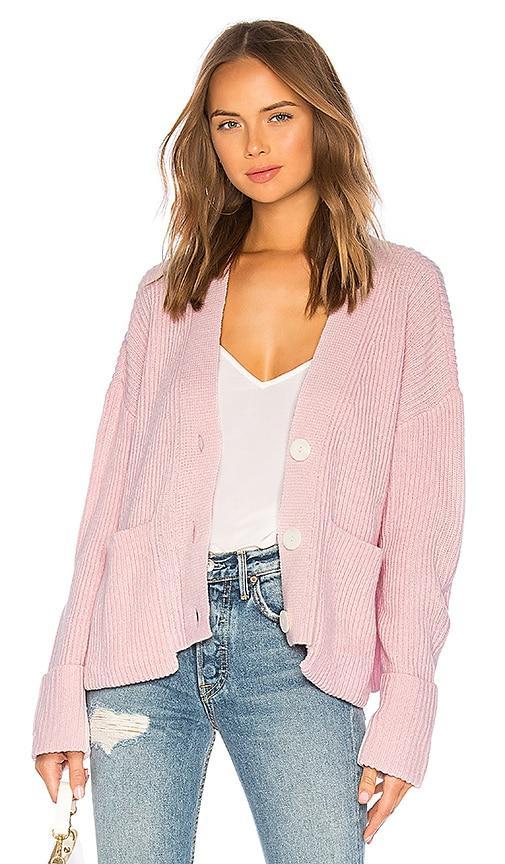 Lovers and Friends Avery Cardigan in Pink Product Image