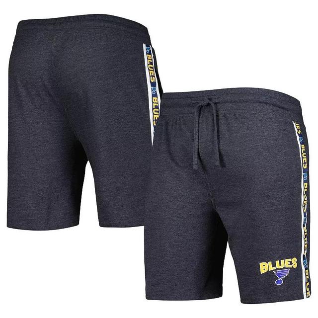 Concepts Sport Mens Charcoal St. Louis Blues Team Stripe Shorts Product Image