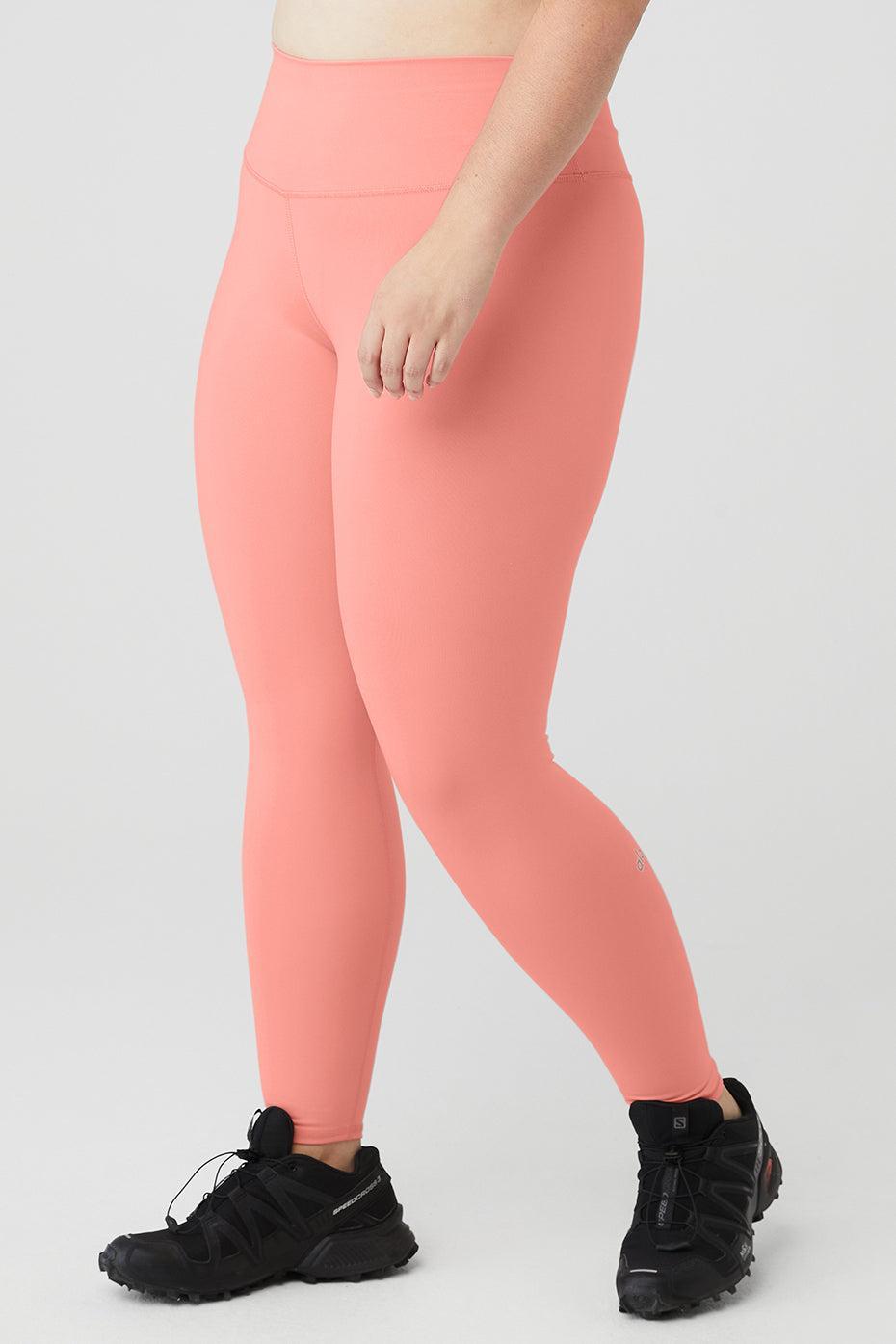 High-Waist Airbrush Legging - Strawberry Lemonade Female Product Image