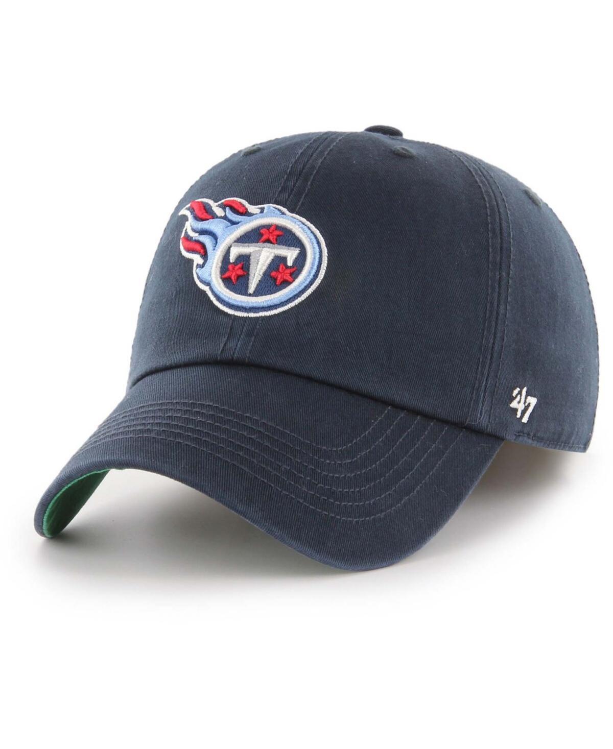 Mens 47 Tennessee Titans Franchise Logo Fitted Hat Blue Product Image