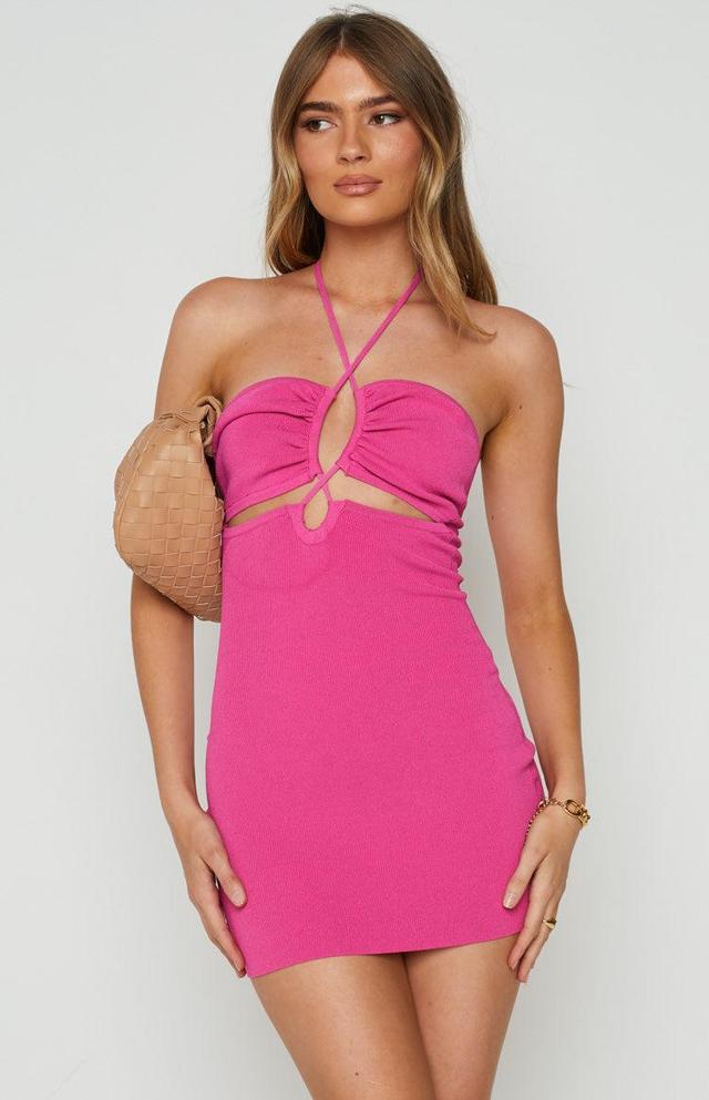 Blake Pink Mini Dress Product Image