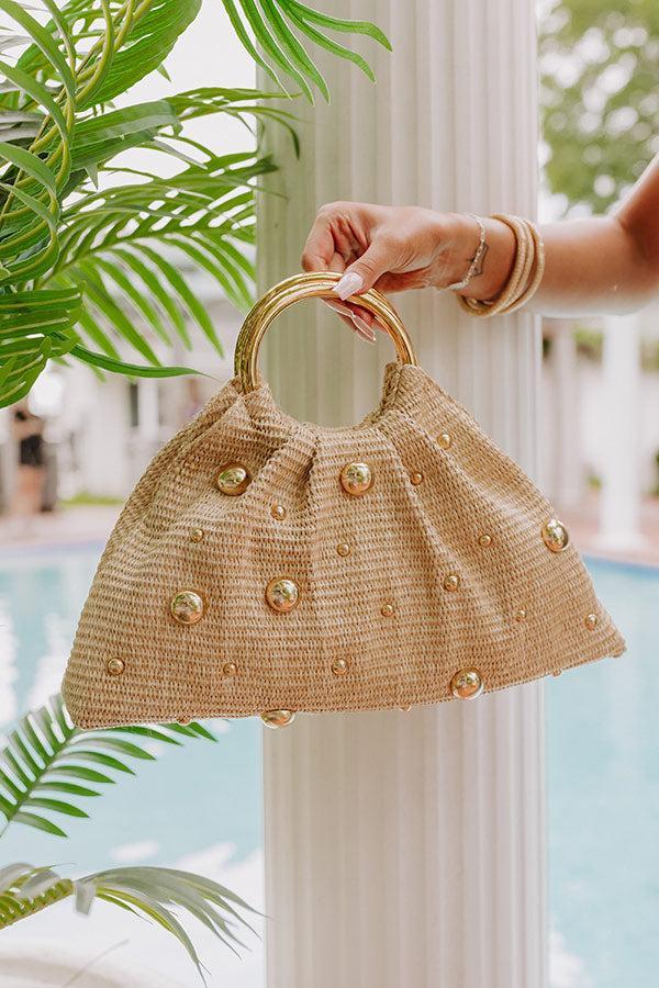 Oceanside Glam Woven Purse Product Image