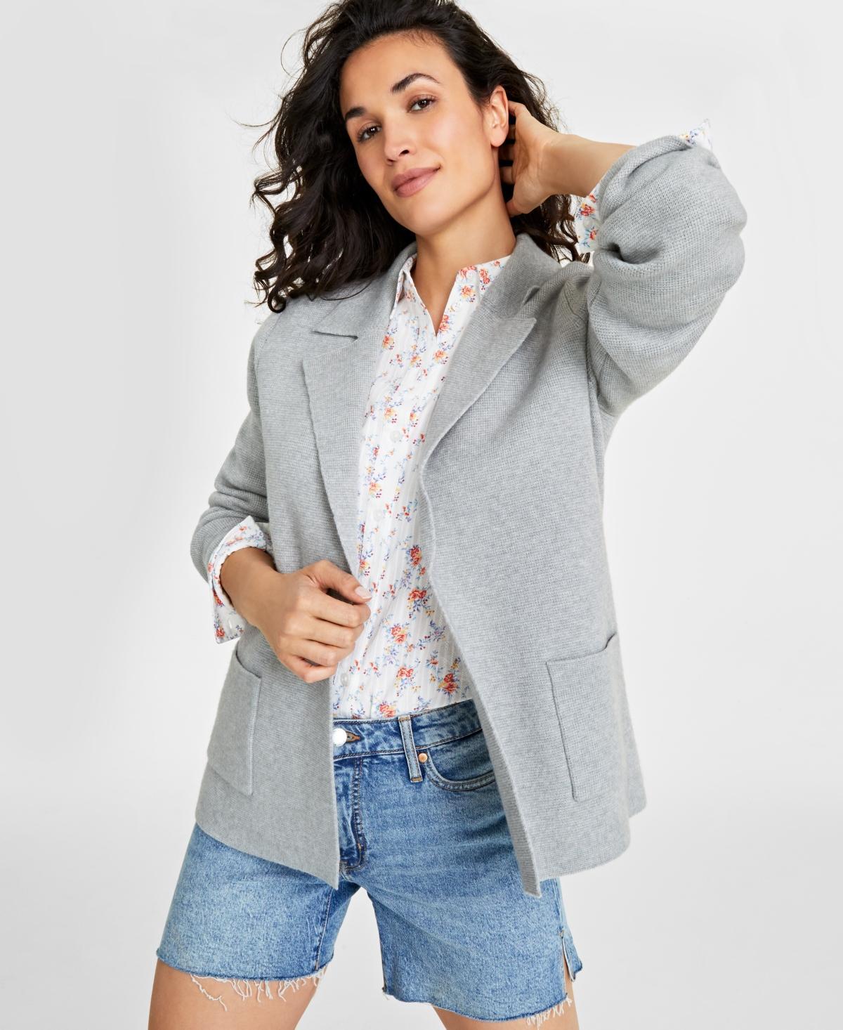 On 34th Womens Sweater Blazer, Created for Macys Product Image