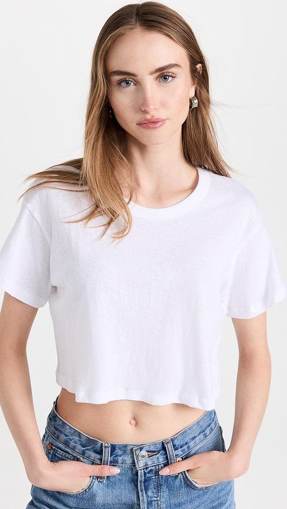 Leset Laura Crop Boxy Tee | Shopbop Product Image