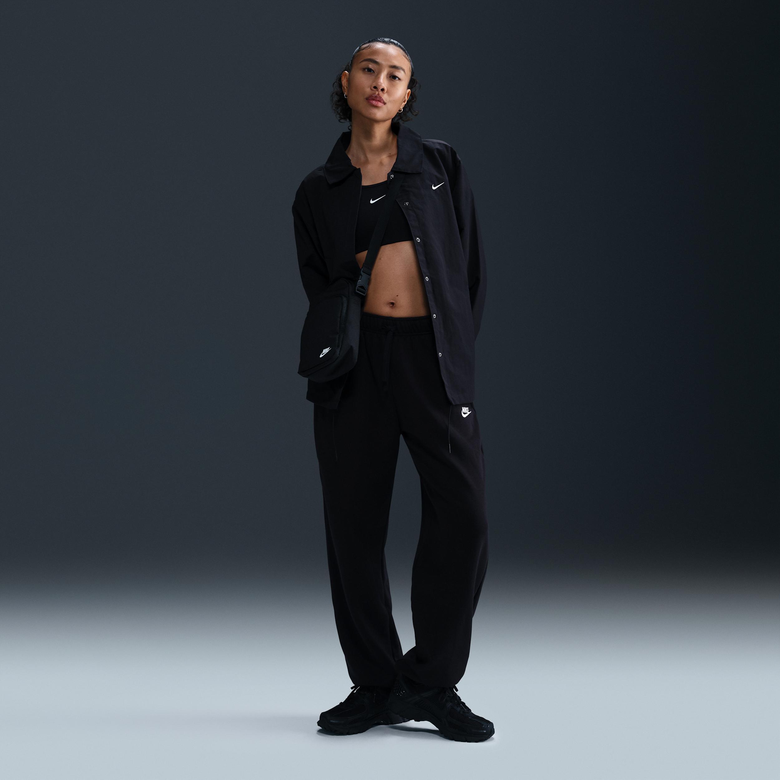 Women's Nike Sportswear Club Fleece Mid-Rise Oversized Sweatpants Product Image