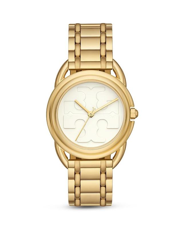 Womens Miller Goldtone & Leather Analog Watch Product Image