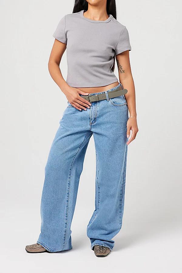 Abrand Jeans 99 Low Baggy Petite Jean Womens at Urban Outfitters Product Image