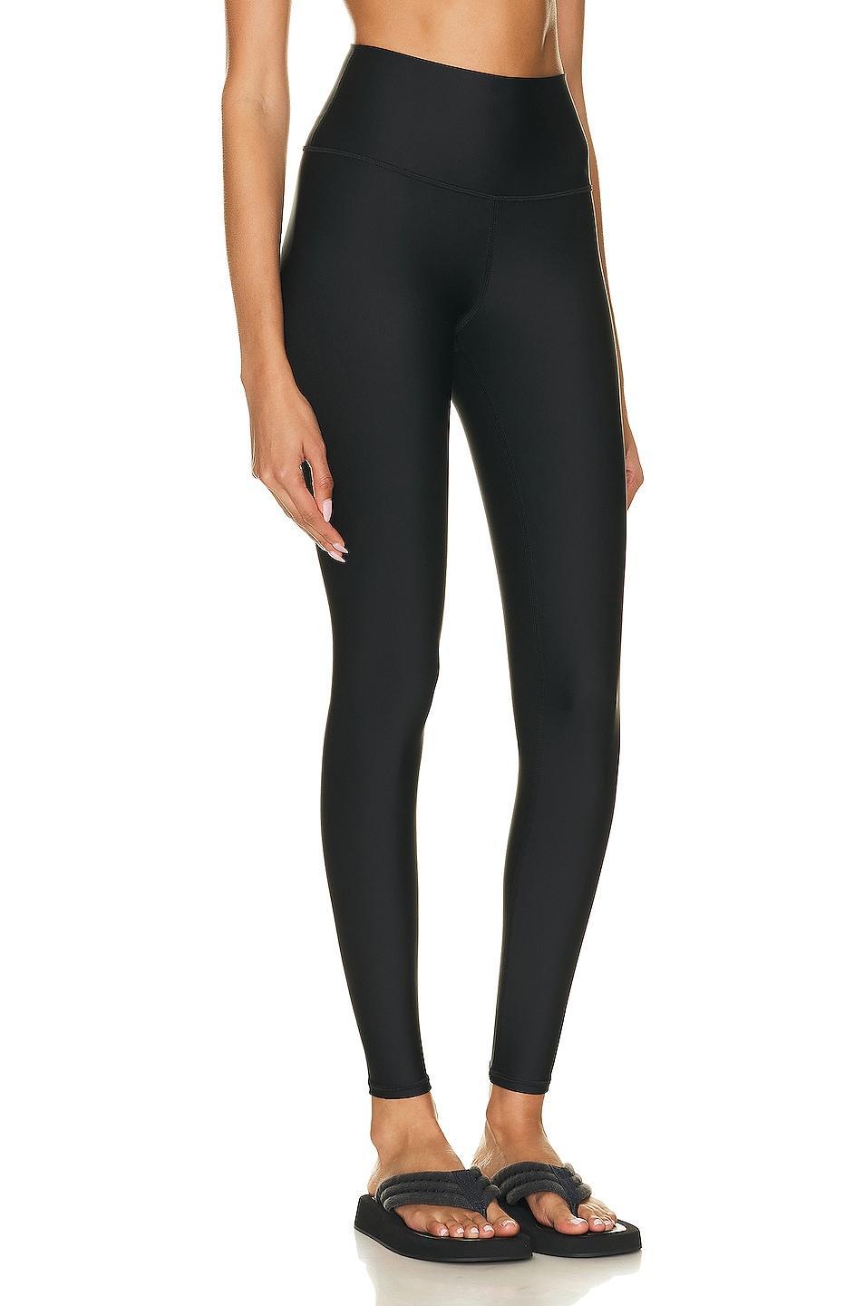 alo High Waisted Airlift Legging Black. (also in M, S, XL, XS). Product Image