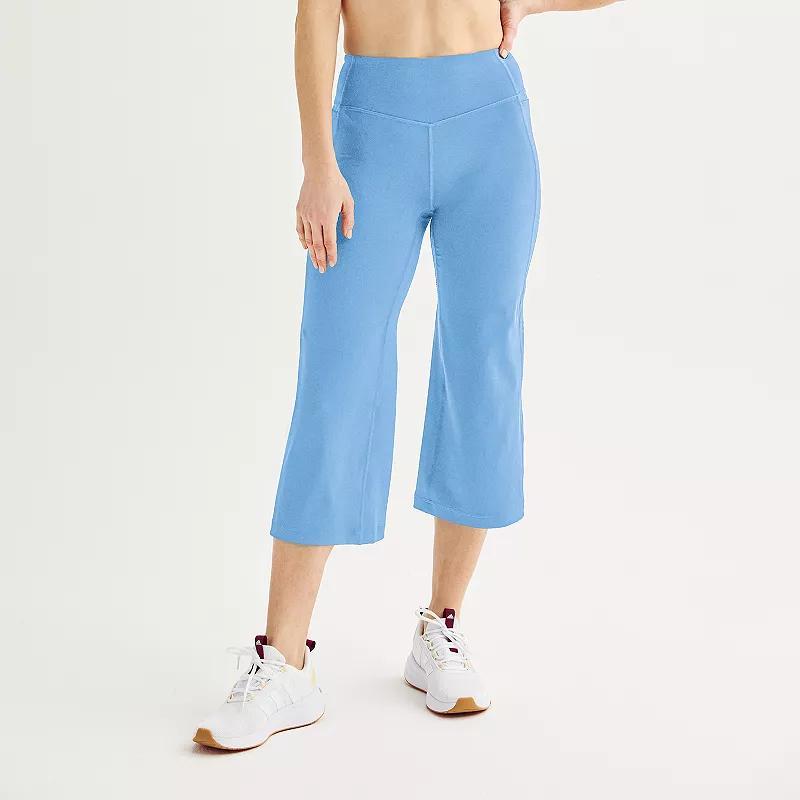 Womens Tek Gear Ultrastretch Wide Leg Crop Pants Product Image