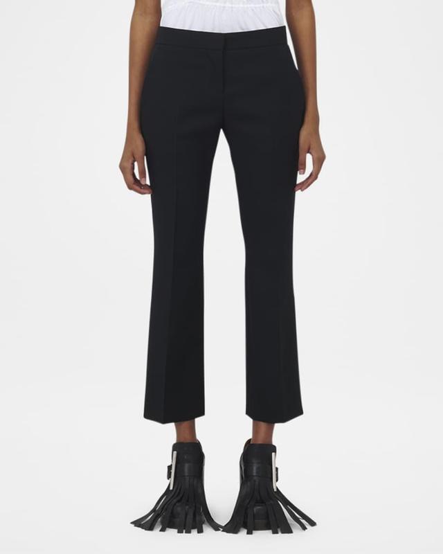 Tailored Wool Crop Trousers Product Image