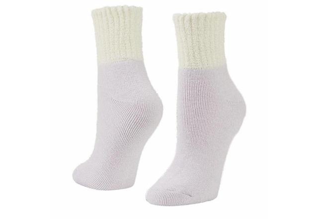 Fireside Womens Fusion Pop Slipper Socks 1 Pair Product Image