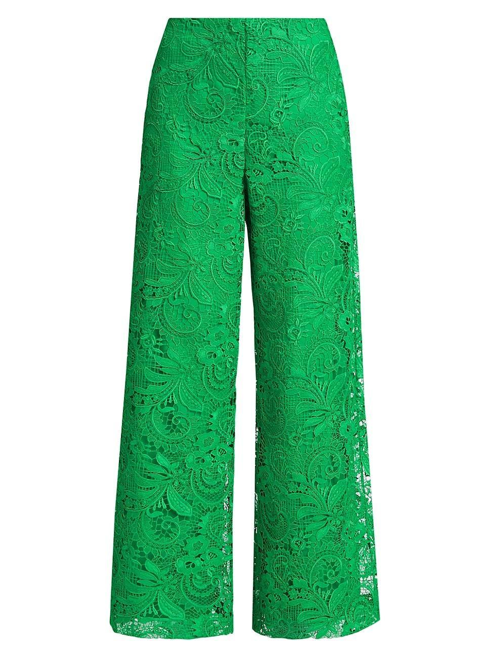 Womens Kat Lace Wide-Leg Pants Product Image