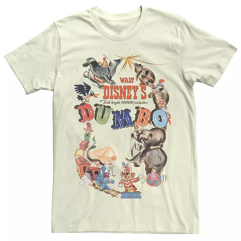 Disneys Dumbo Mens Vintage Movie Poster Tee Product Image