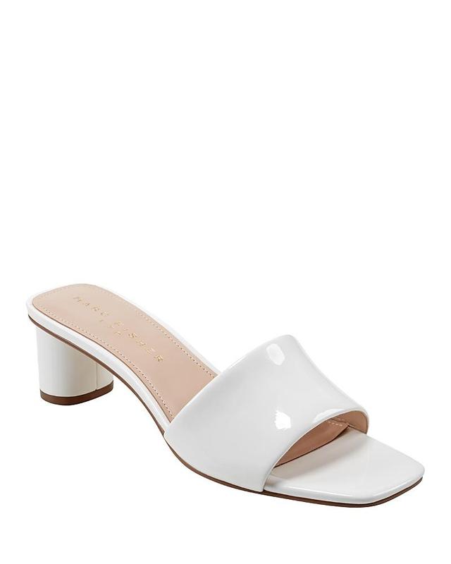 Womens 55MM Patent-Leather Sandals Product Image