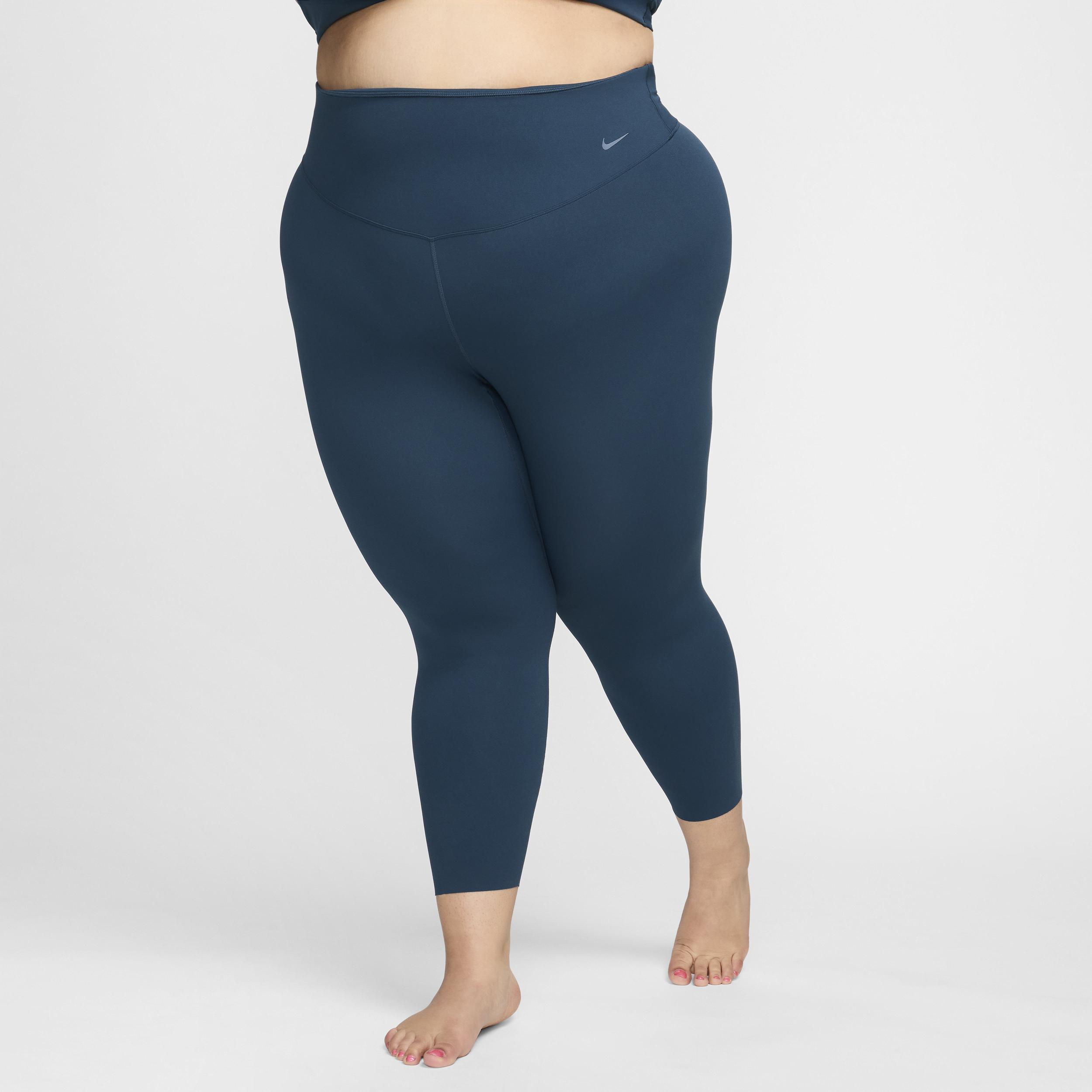 Nike Womens Zenvy Gentle-Support High-Waisted 7/8 Leggings (Plus Size) Product Image