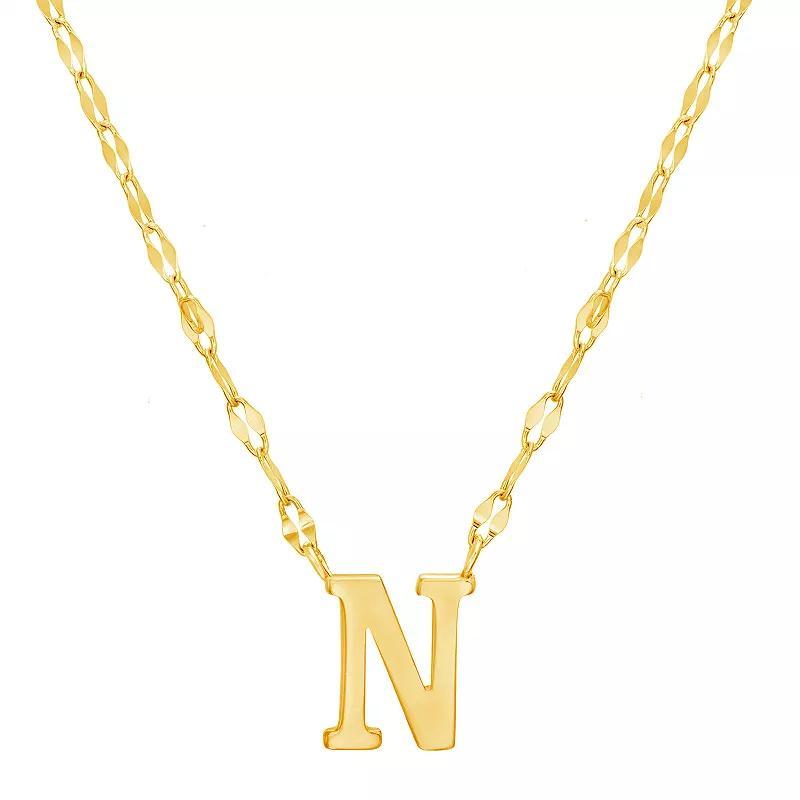 Paige Harper Initial Necklace, Womens N Gold Tone Product Image