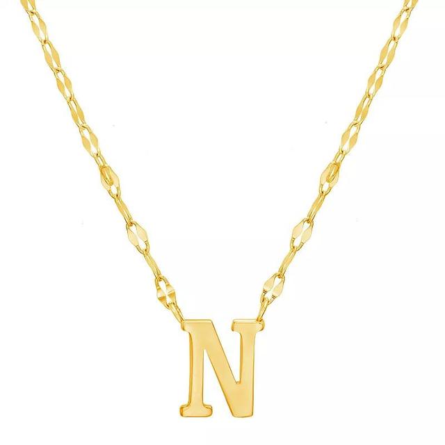 Paige Harper Initial Necklace, Womens N Gold Tone Product Image