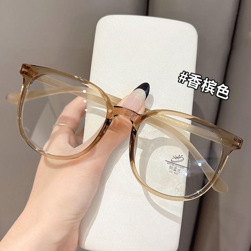 Plain Square Eyeglasses Product Image