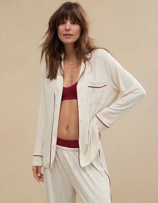 Aerie Real Soft® Pajama Shirt Product Image