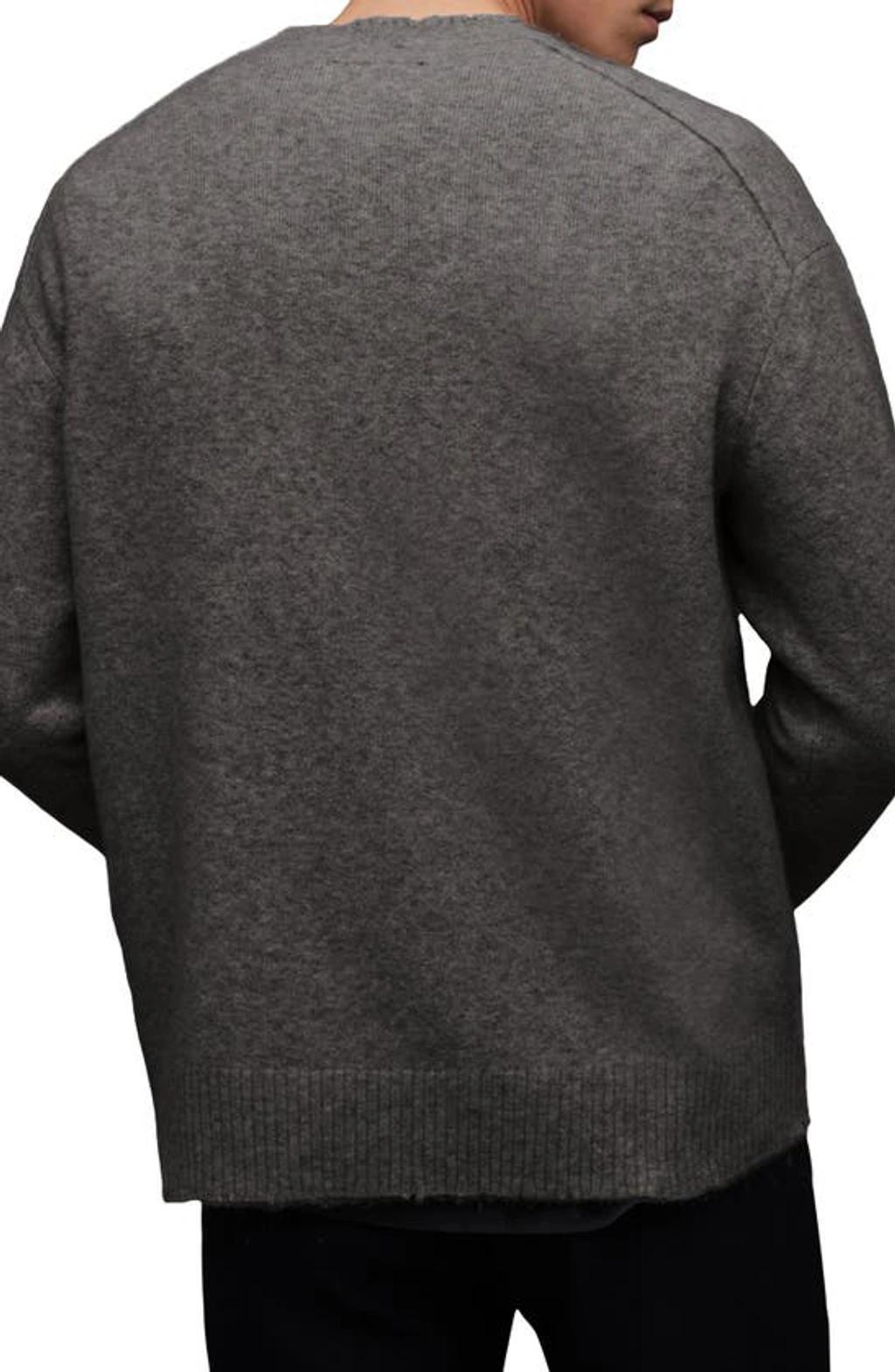 ALLSAINTS Luka Crew Sweater In Monument Grey Marl Product Image