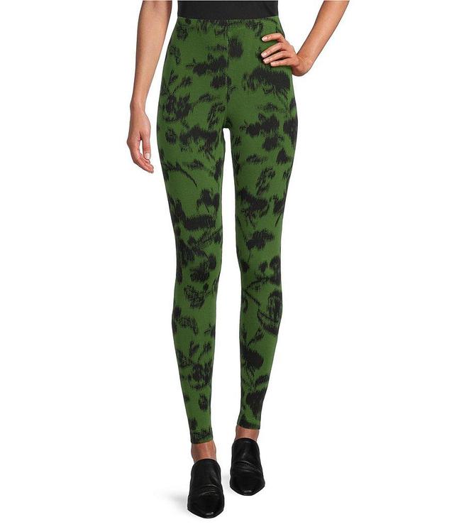 Bryn Walker Floral Jersey Knit Pull-On Leggings Product Image