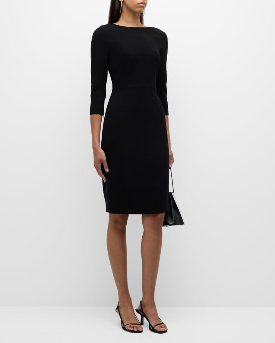 Theory Varetta Admiral Crepe Sheath Dress - Size: 4 - RICE Product Image