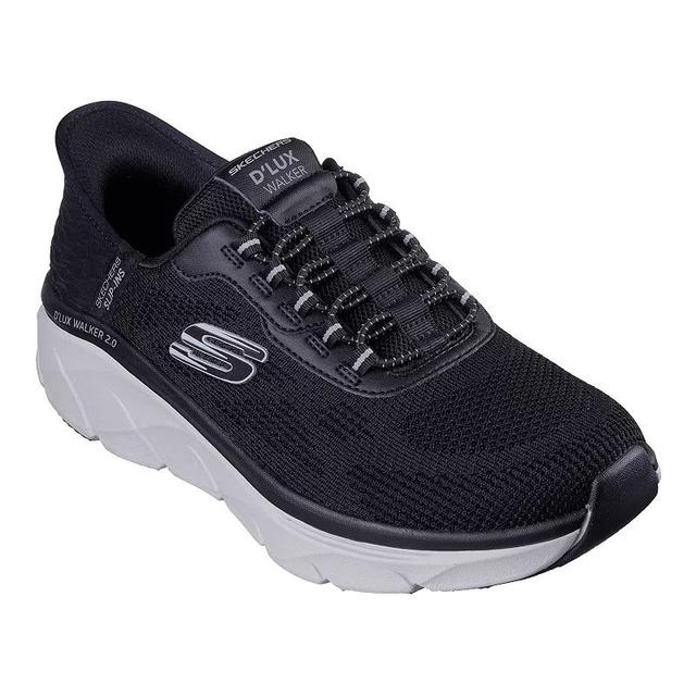 Skechers Hands Free Slip-ins Relaxed Fit DLux Walker 2.0 Rezinate Mens Shoes Brown Product Image