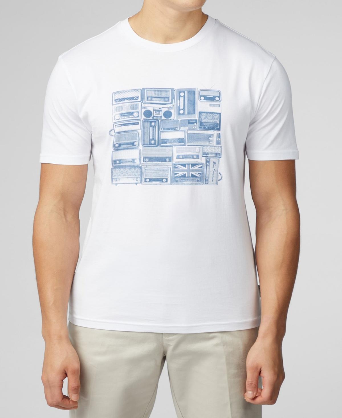 Ben Sherman Mens Radio Stack Short Sleeve T-shirt product image