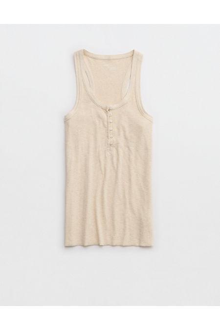 Aerie No BS Henley Tank Top Women's Product Image