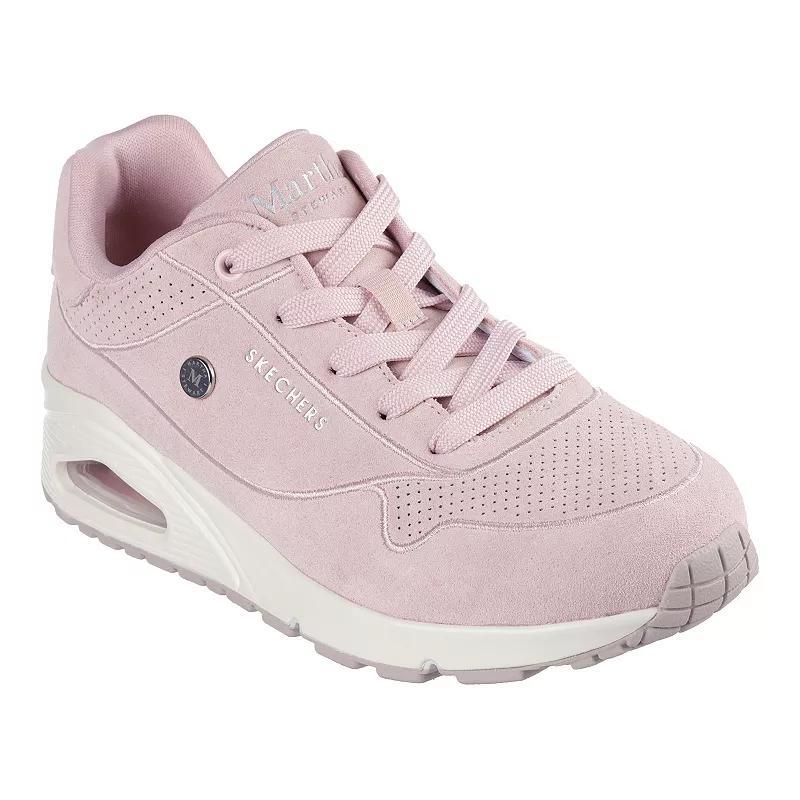 Martha Stewart x Skechers Street Uno Womens Sneakers Pink Product Image