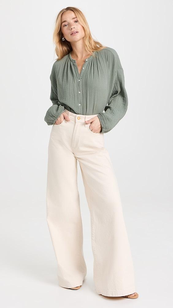 Triarchy High Rise Wide Leg Jeans | Shopbop Product Image