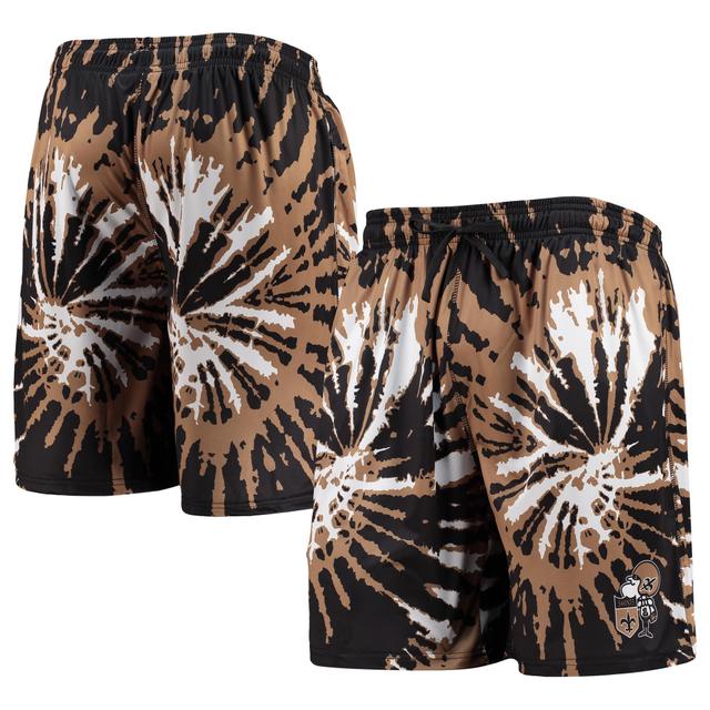 Mens FOCO New Orleans Saints Retro Static Mesh Lounge Shorts Product Image