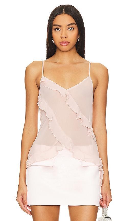 Steve Madden Sal Ruffle Camisole Top Product Image