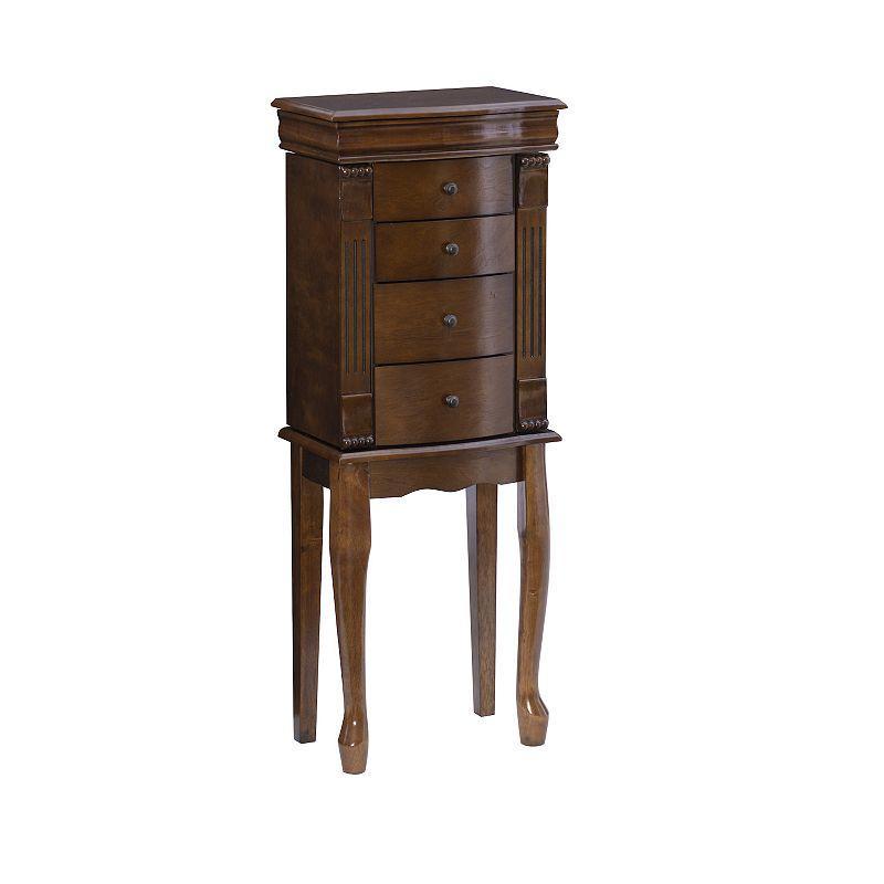 Louis Philippe Jewelry Armoire, Womens, Brown Product Image