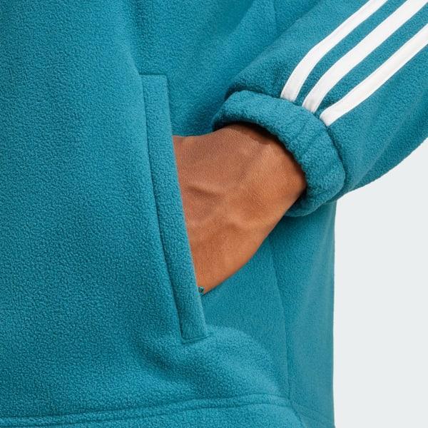 Adicolor 3-Stripes Teddy Fleece Hoodie Product Image