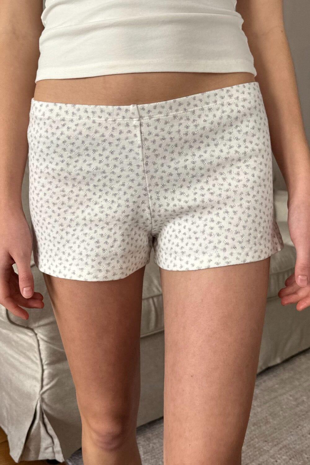 Emery Floral Cotton Shorts Product Image