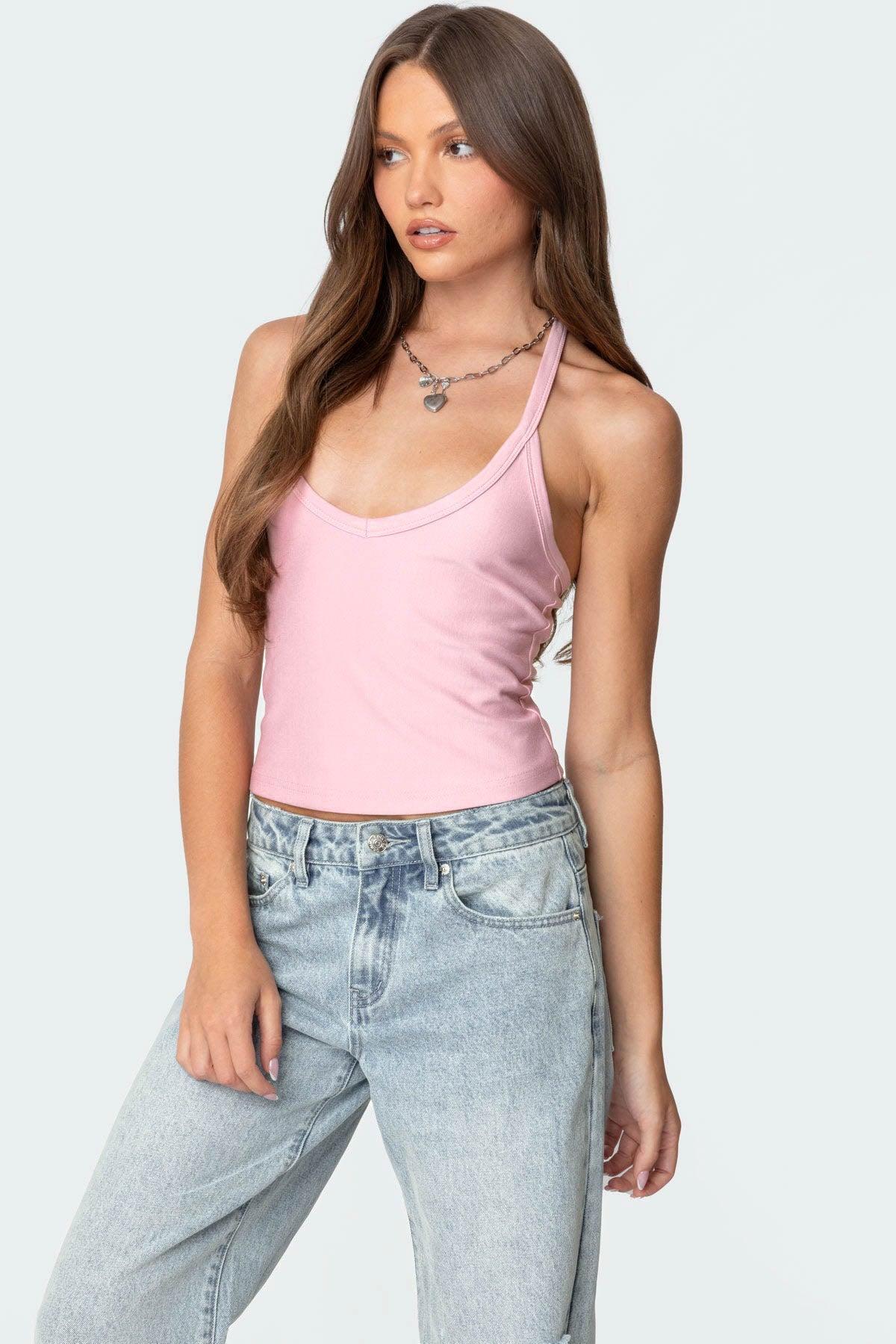 Racer Back Halter Top Product Image