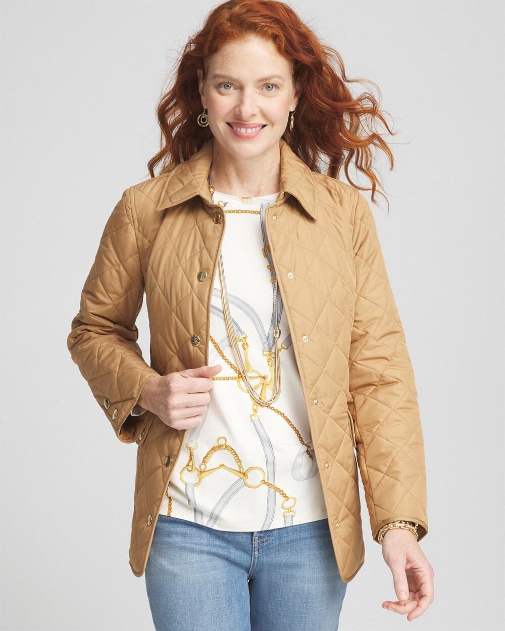 Women's Quilted Barn Jacket Product Image