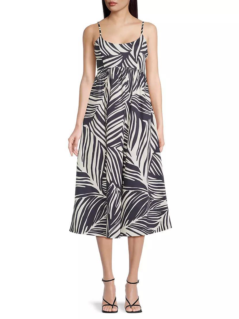 Brixton Leaf Print Dress Product Image