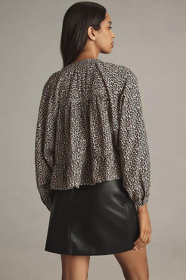 The Sidney Batwing Blouse by Pilcro: Cinched Waist Edition Product Image