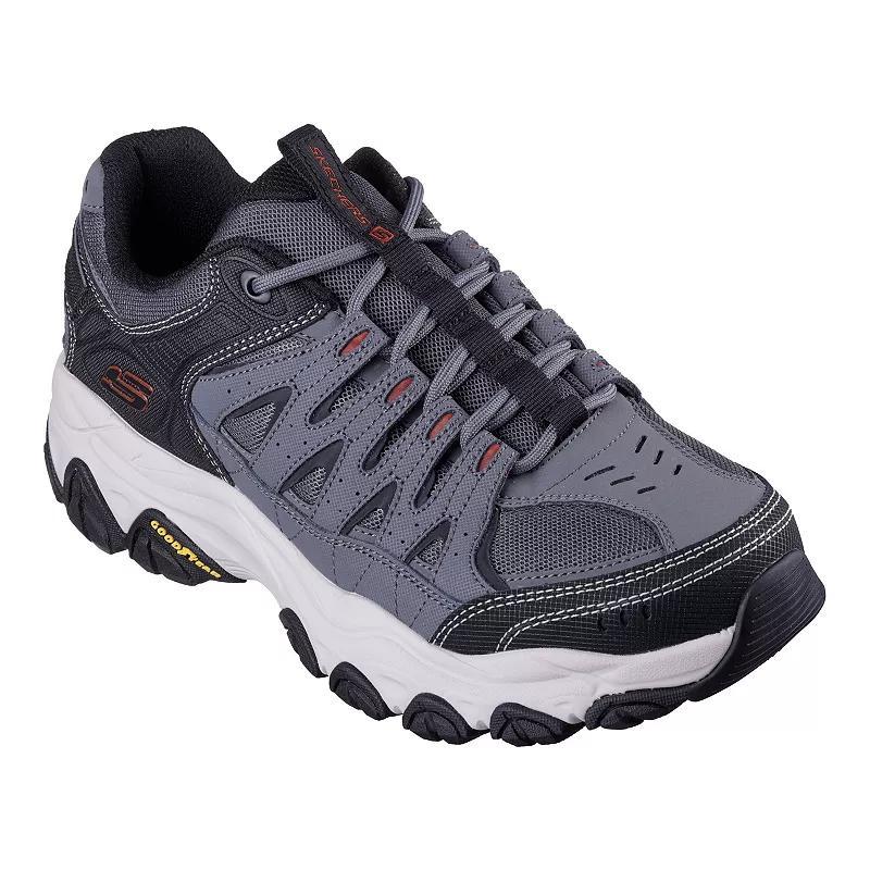 Skechers After Burn M.Fit 2.0 Mens Shoes Grey Gray Product Image