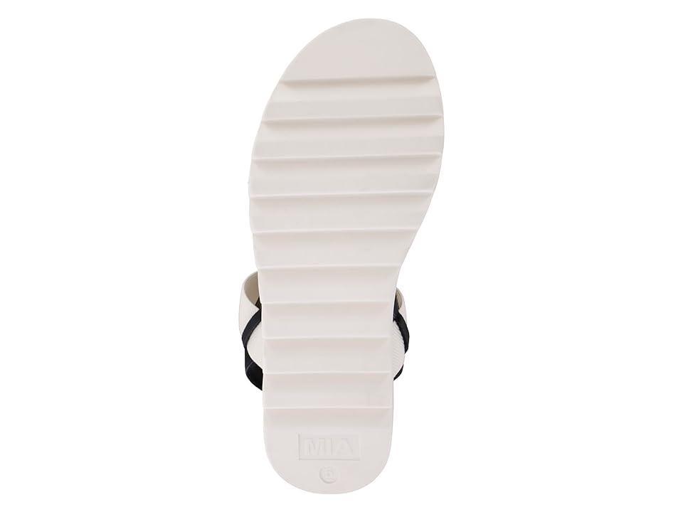 MIA Jene Black) Women's Sandals Product Image