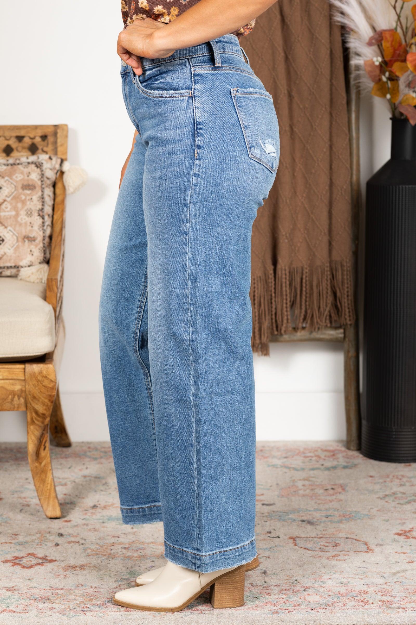 Lovervet High Rise Trouser Wide Jeans Product Image