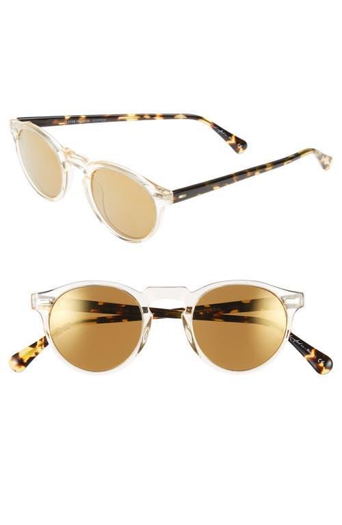 Oliver Peoples Gregory Peck 47mm Retro Sunglasses Product Image