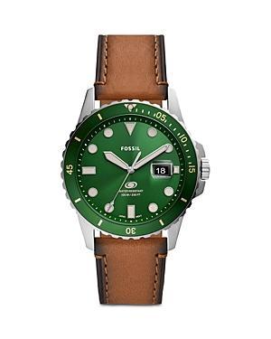 Fossil Leather Strap Watch, 42mm Product Image