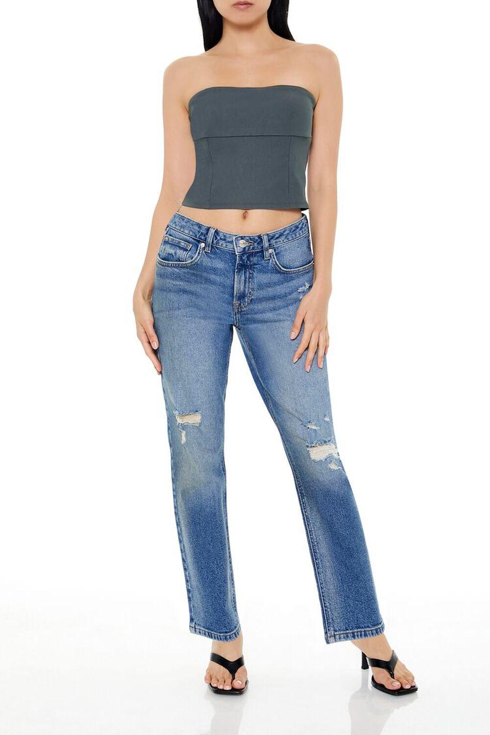 Cropped Tube Top | Forever 21 Product Image